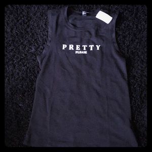 Pretty please black-and-white that